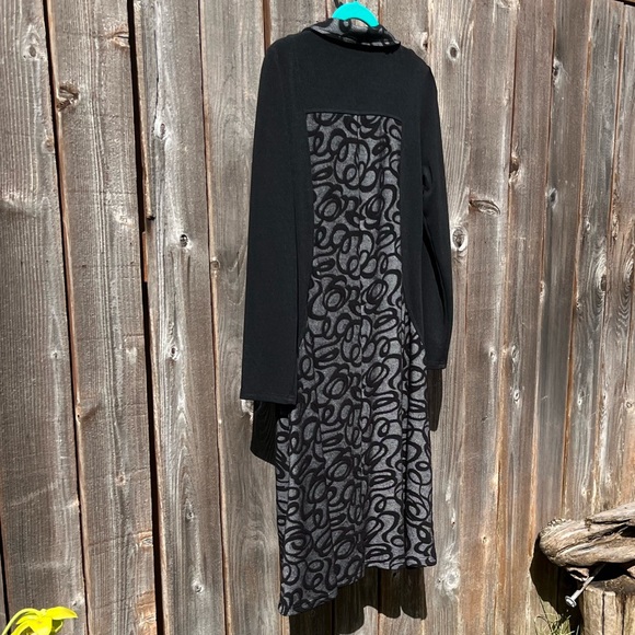 Dzhavael couture black sweater dress size XL - Picture 13 of 17
